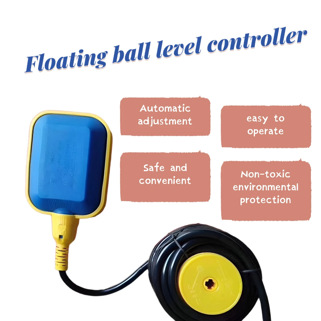 

High Quality Float SJ-M15 Series Floating Ball Switch Water Tank Pool for Liquid Fluid Water Level Controller with 1 Meter Cable