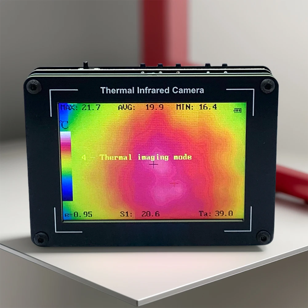 3.5 Inch Thermal Infrared Camera -40-450℃ 32x24 Pixel Infrared Thermal Imager for Inspection Electrical/Mechanical Building