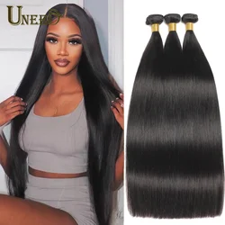 30 32 40 Inch Brazilian Straight Hair Bundles 100% Human Hair Long Straight Remy Hair Extensions Brazilian Hair Weave Bundles