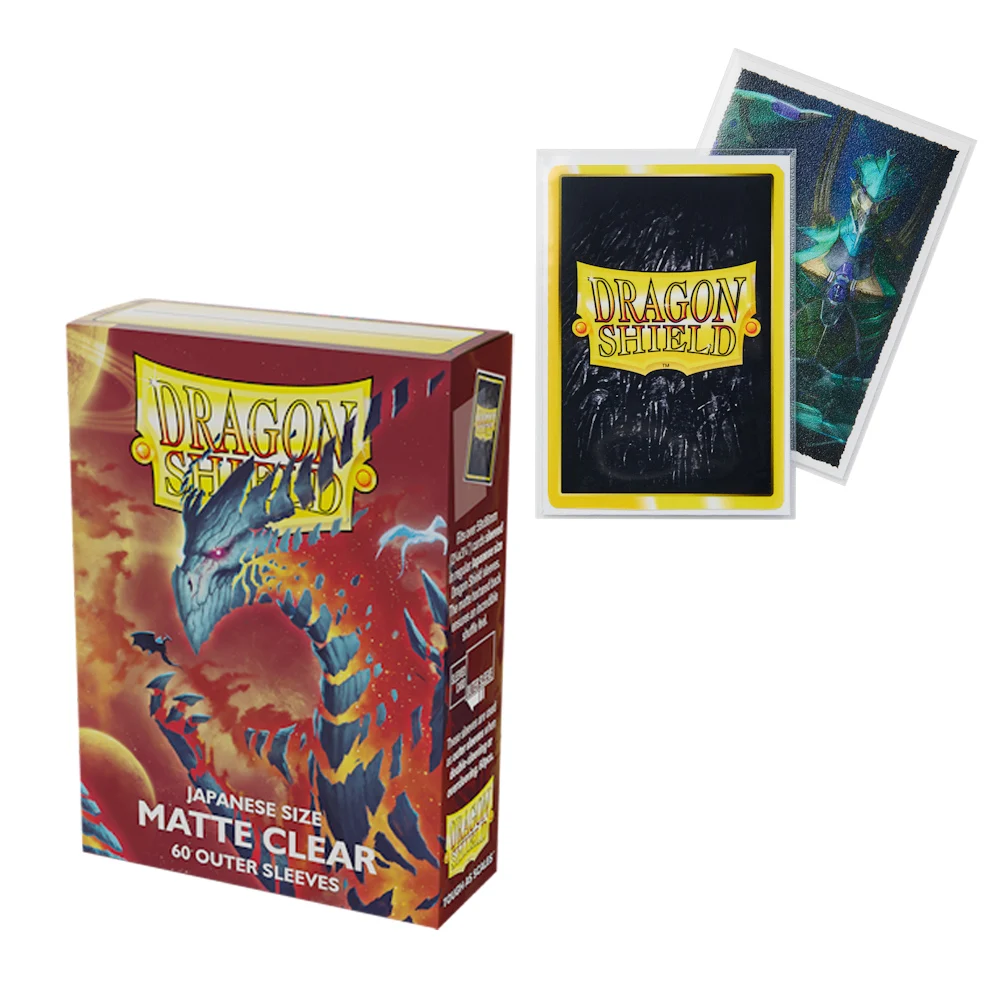 Dragon Shield Card Protectors Sleeves 60ct for YGO Game Cards