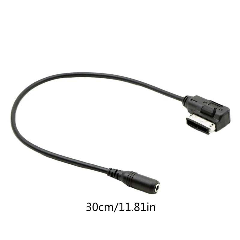 3.5mm Car Radio Stereo Music AMI to AUX Cable Adapter For W212 S212 W218 C300 A207 W207 W204 W221