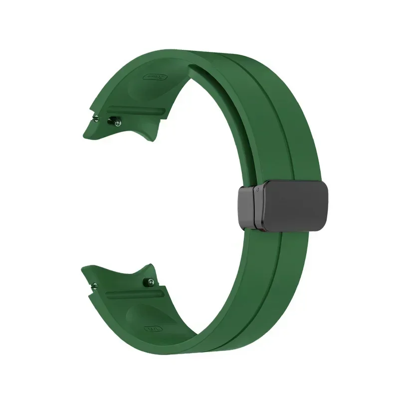 Enhanced Magnetic Silicone Watch Band Bracelet - Universal Fit
