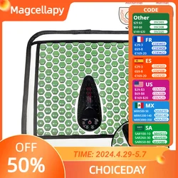 Pelvic Floor Muscle Massage Pad Natural Electrical Germanium Stone Infrared Photon Therapy Vibration Massage Heating Prostatemat