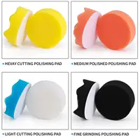 11Pcs Kit 3-Inch Buffing Pad Car Foam Drill Sponge Wool Polishing Pads Car Buffer Polisher for Sanding, Waxing, Sealing Glaze 2