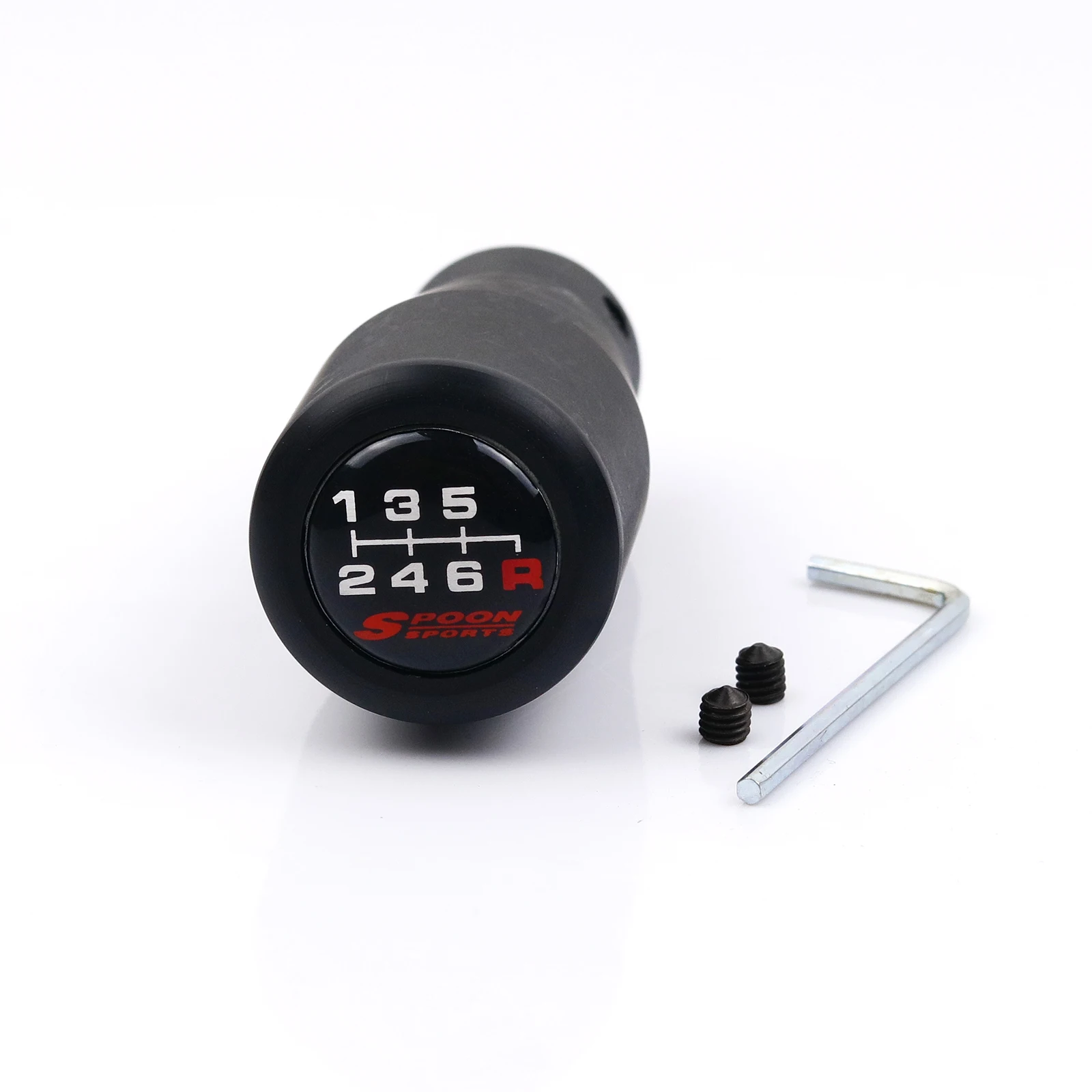 M10x1.5 Spoon Sports 6/5 Speed Duracon Black Shift Knob For Honda CRZ S2000 NSX Accord Civic Fit