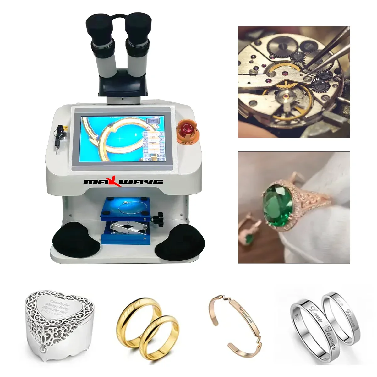 

Jewelry Laser Welding Machine 24k Gold Silver Titanium Platinum Jewellery Soldering Machine Jewelry Laser Welding