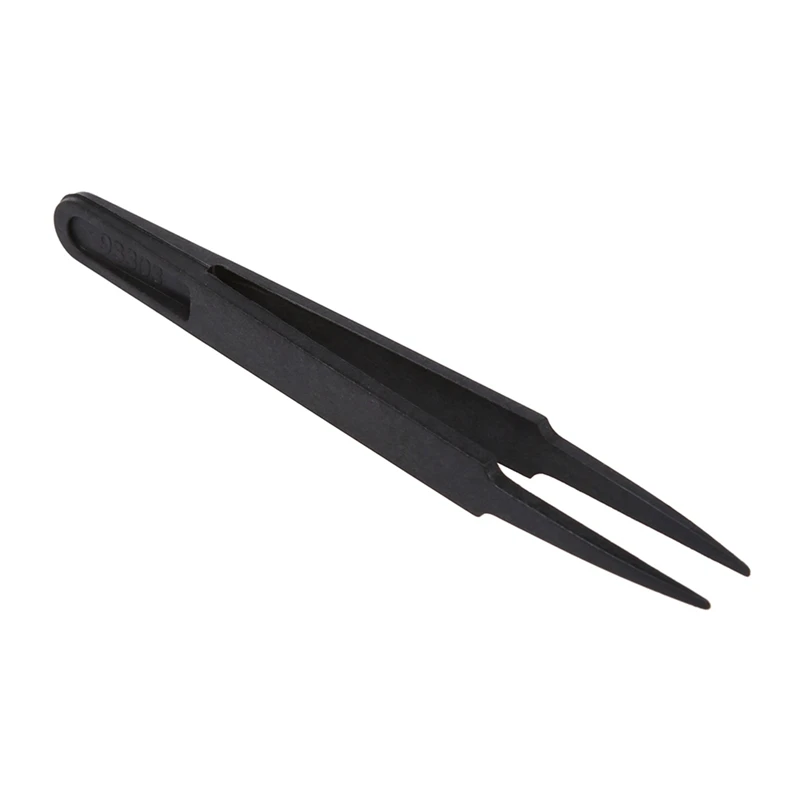 

10X Black Plastic Anti-Static Tweezers Repair Tool