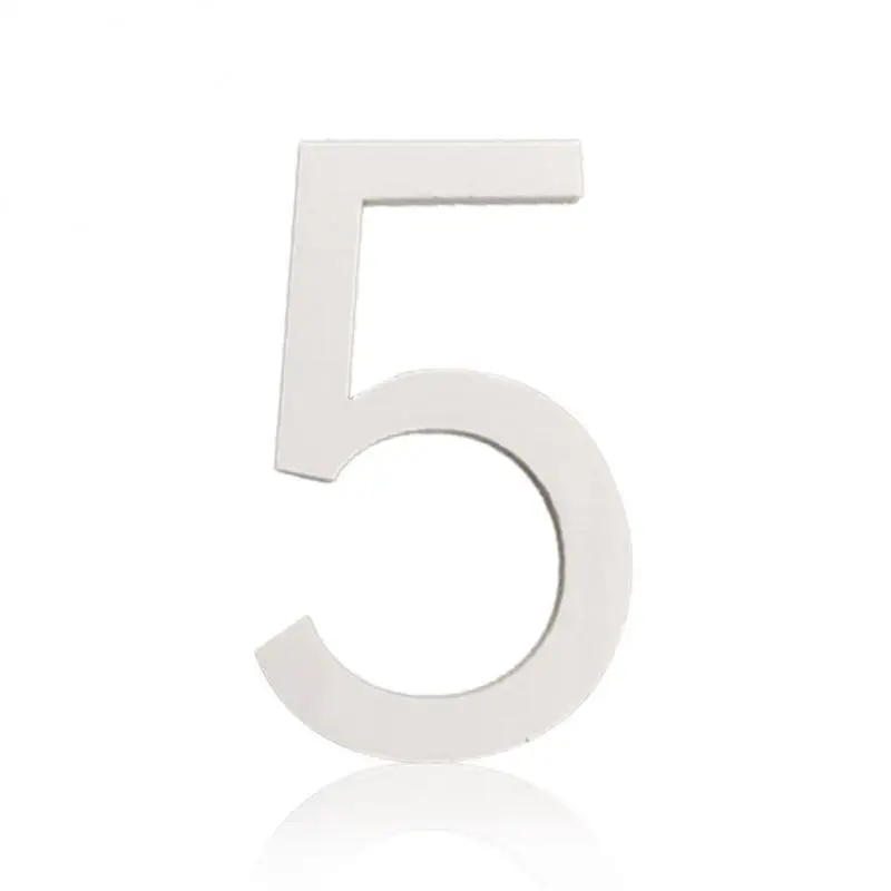 White Number 5