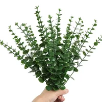 Eucalyptus Artificial Leaves Greenery Wedding Branches Christmas Decorations Fake Plants Nata 2024  Living Room Decoration 4