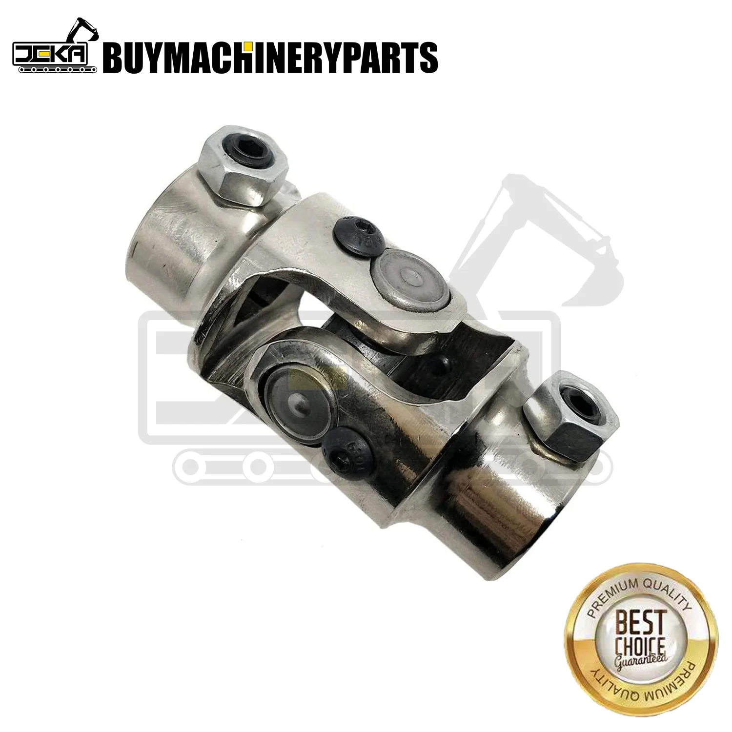 

Universal Coupling 3/4-36 Spline X 3/4" DD Steering Shaft U-Joint for Mustang II Power Rack