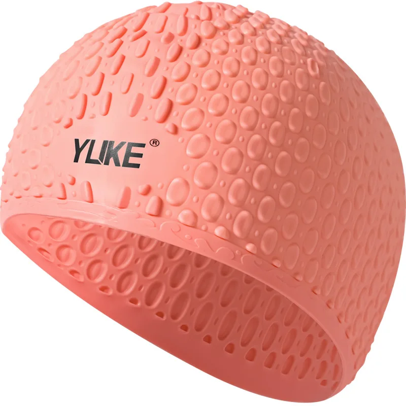 3D Ergonomic Design Ear Pockets for Adult Waterproof Swim Caps  Men Women Silicone Rubber Swimming Cap Hat Swimming 6