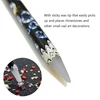 2Pcs Sticky Wax Rhinestone Picker for Nail Art, Dotting Wax Pen, Apply Gems and Crystal Pick Up Tool 2