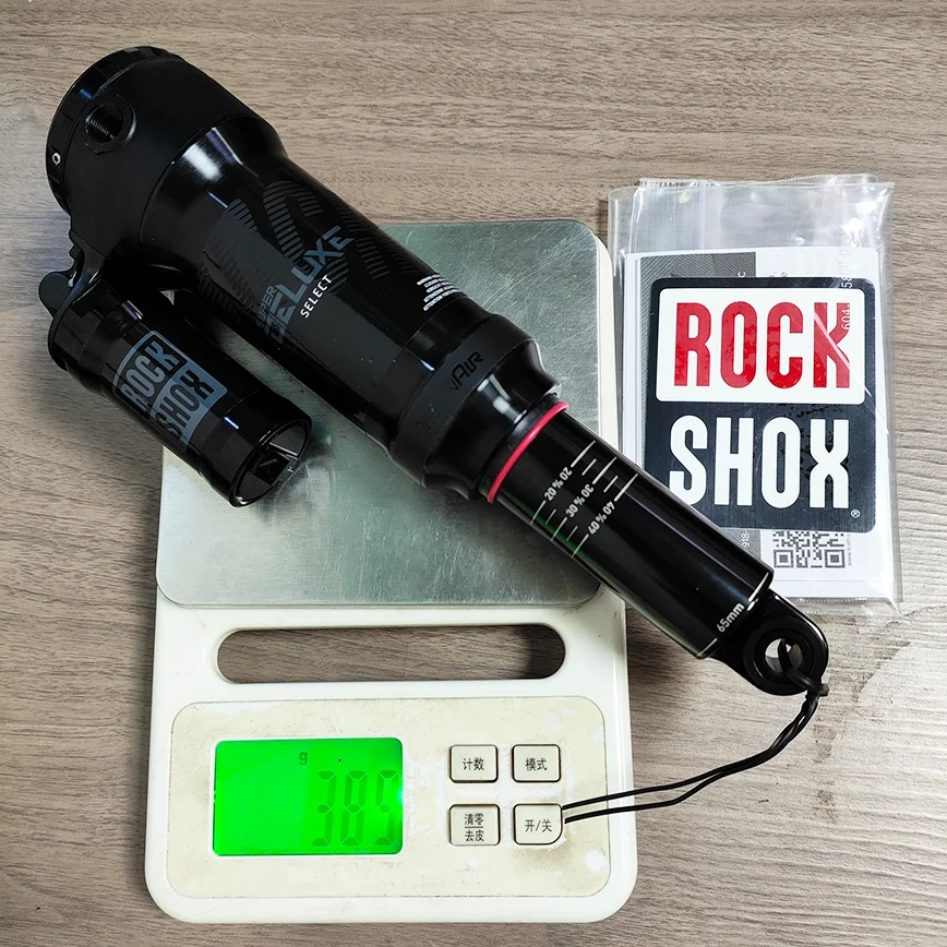 ROCKSHOX DELUXE SELECT AIR SPRUNG SHOCK MTB BIKE REAR SHOCK