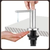 Kitchen Sink Soap Dispenser Stainless Steel Black Dispenser Detergent Liquid Soap Lotion Dispensers Built-in Design 1