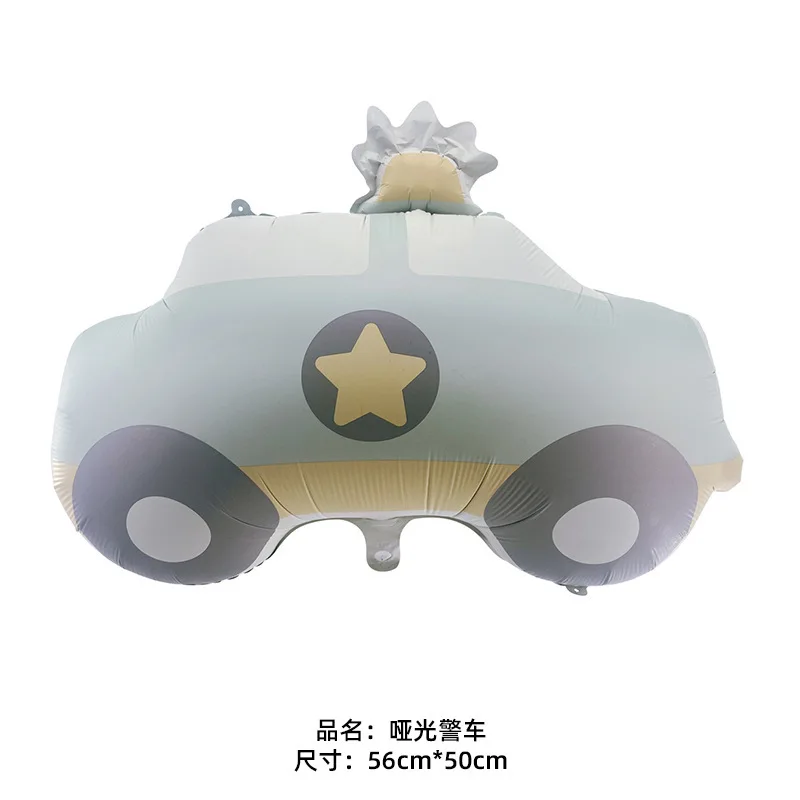 Cartoon Matte Bear Foil Balloons Rainbow Car Plane Balloon Toy Kids Baby Shower Party Birthday Decor Decorativos Para Fiesta