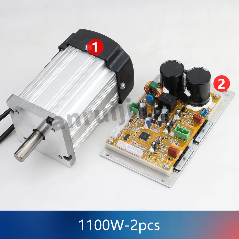브러시리스 DC 모터, 메인 컨트롤 보드, WM210V 선반 파워 드라이브 보드, 모터 키트, 1100W