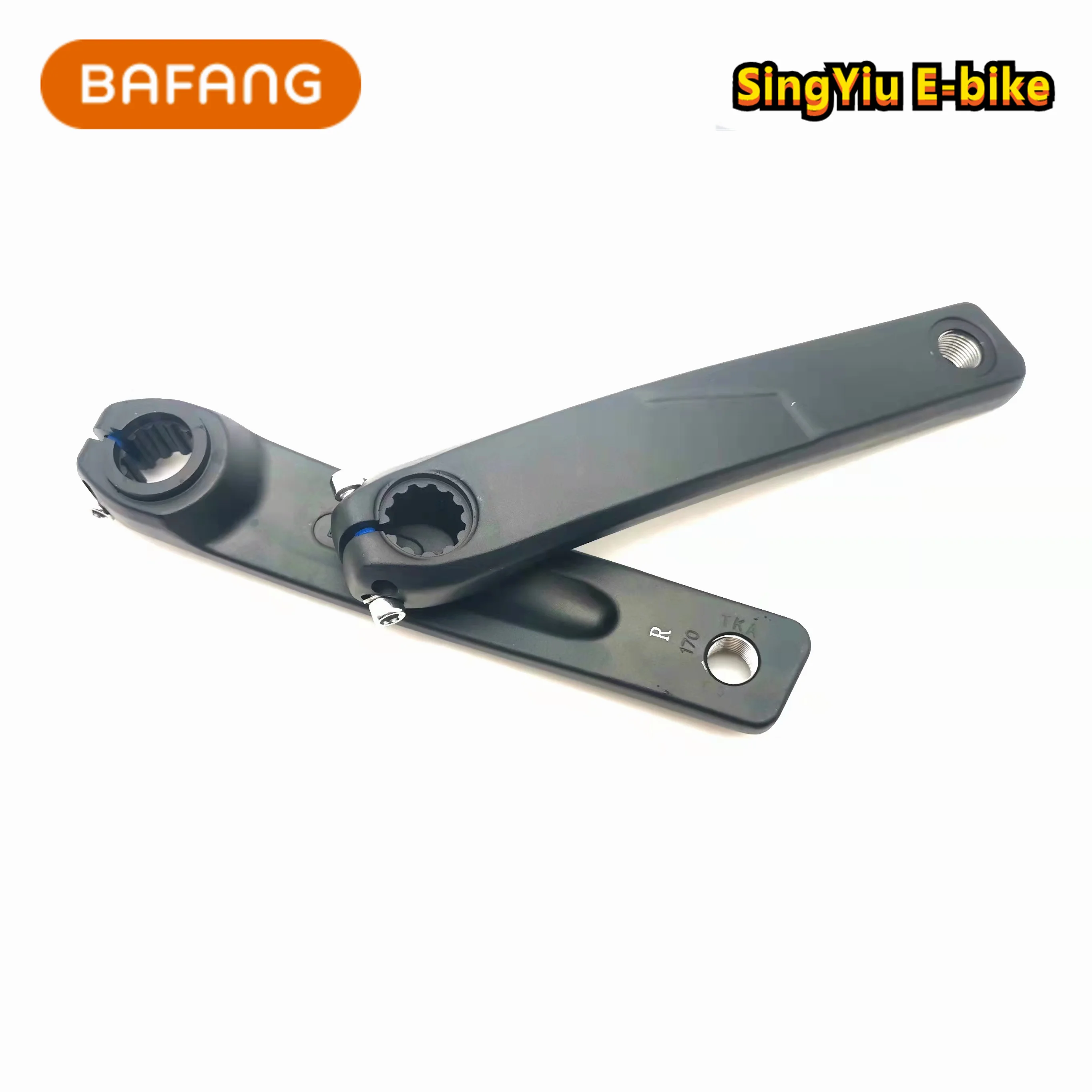 E-BIKE BAFANG Zentralen MotorCrank M600/M500/M420/M800 Aluminium Legierung Kurbel 165mm 170mm Neue Version g530 G332 G520 Kurbel – Detail 5