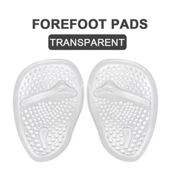 Silicone Forefoot Cushioning Pads for Women’s High Heels (Transparent)