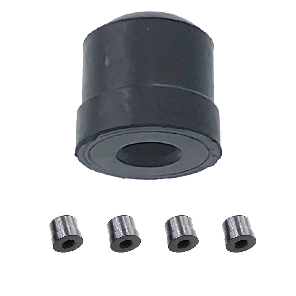 5 Pcs Trombone Upholstered Trumpet End Covers Bumpers Slide Rubber Accessories Drain Valve Stopper Caps