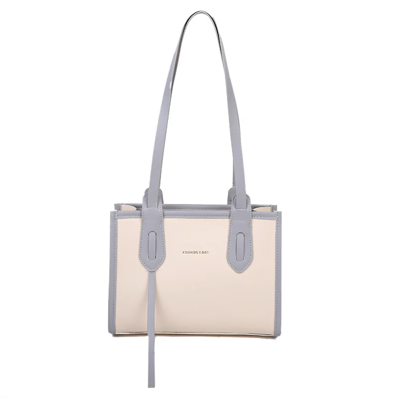 Spring New Women's Bag Casual Tote Large Capacity High Quality PU Leather Shoulder Design Handbags For Women Shopper Woman Bags