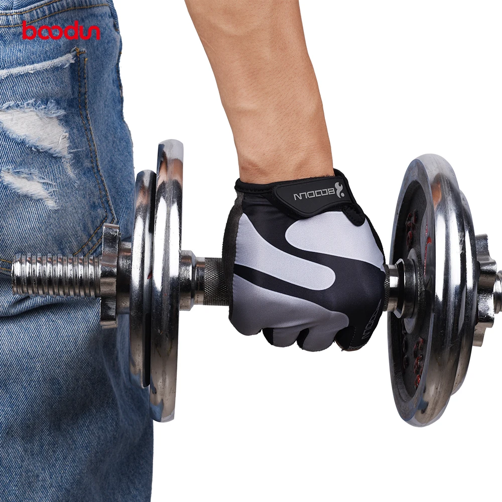 Weightlifti Gym Gloves Fitness Training Fingerless Men Women Bodybuilding Exercise Sports Gloves Cycling Anti Slip Breathable002