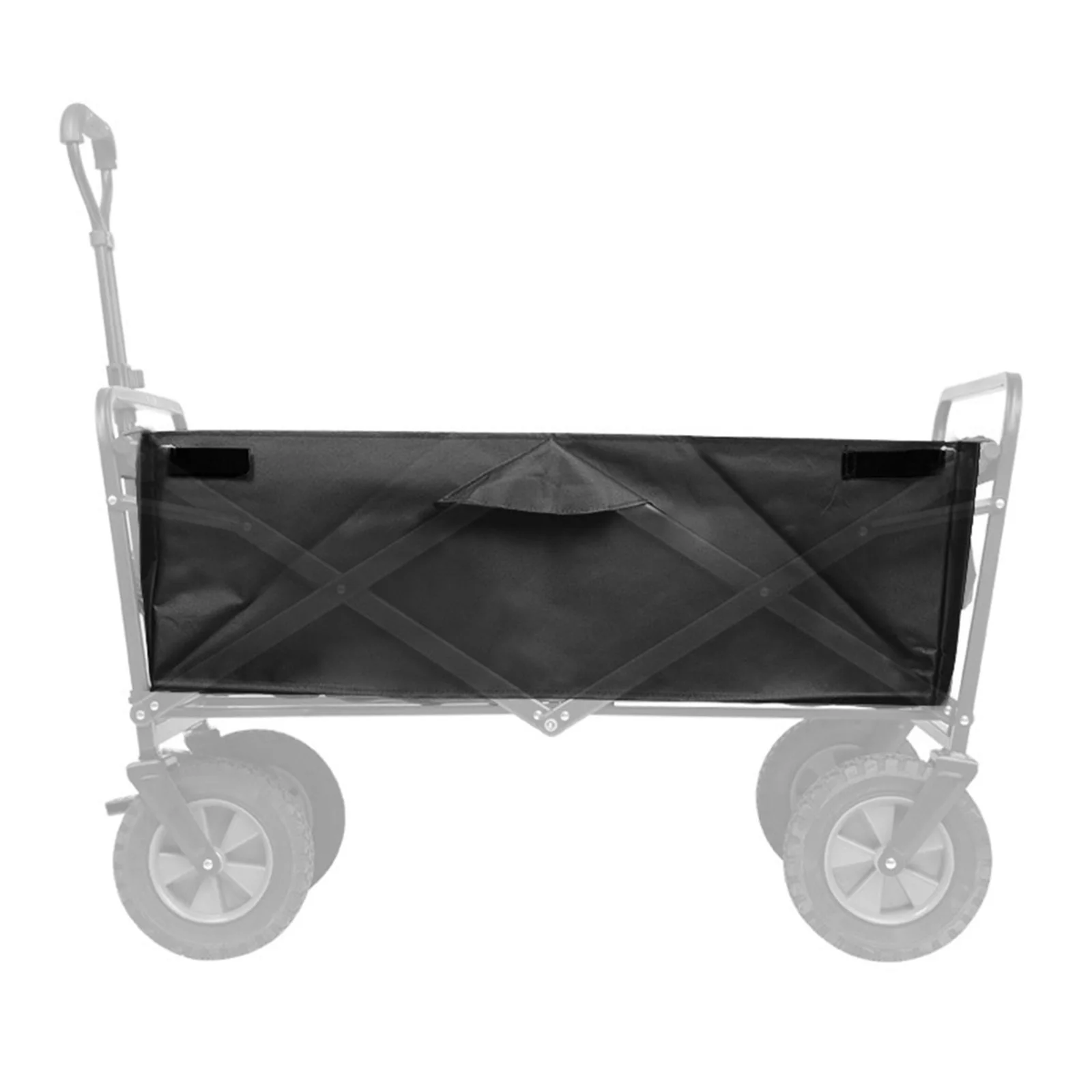 Collapsible Folding Cart Liner Oxford Cloth Garden Cart Hand Push Pull Basket Folding Wagon Liner Trolley Accessories