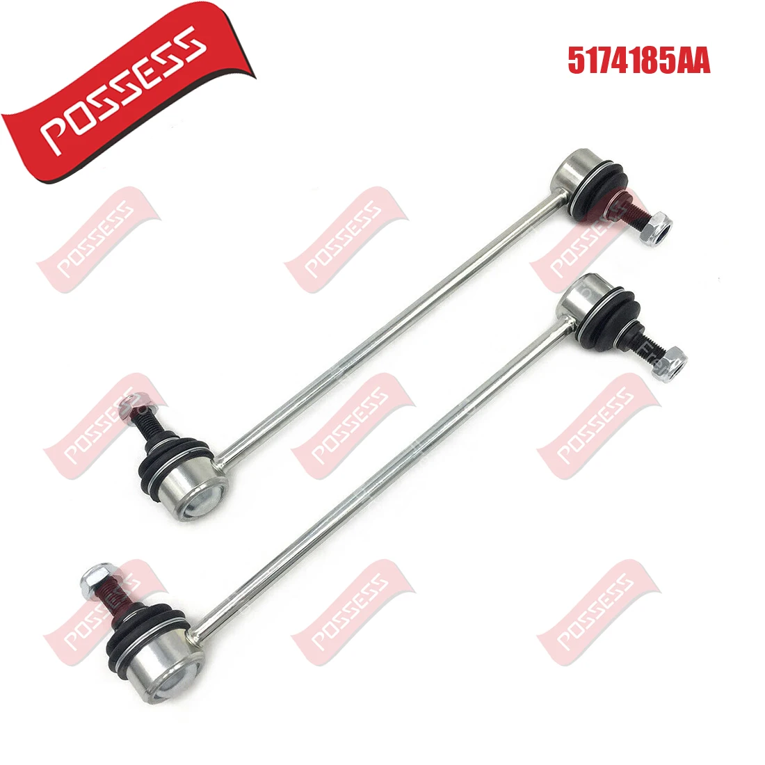

A Pair of Front Axle Sway Bar End Stabilizer Link Ball Joint For Chrysler Sebring Dodge Caliber Jeep Compass Patrio 2007-16