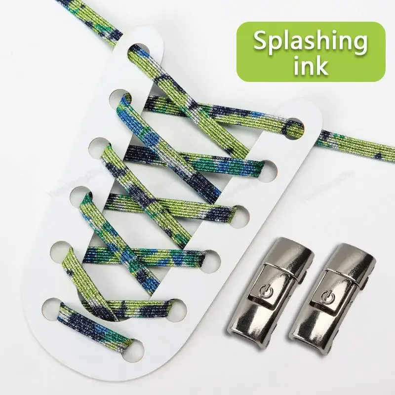 Vibrant Elastic No-Tie Shoelaces