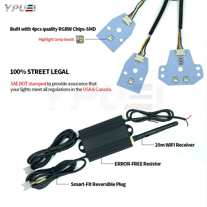 RGBW �ٻ� LED ������Ʈ ȸ�� ���� 2015���� ���� ������� �ֺ� DRL ����, ����Ʈ�� ���� ���� ��