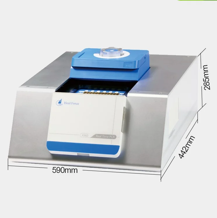 96 Pozzetti Hcv Fusioni E Fratture Geniche Reazione A Catena Della Polimerasi Touch Rilevamento Pcr In Tempo Reale