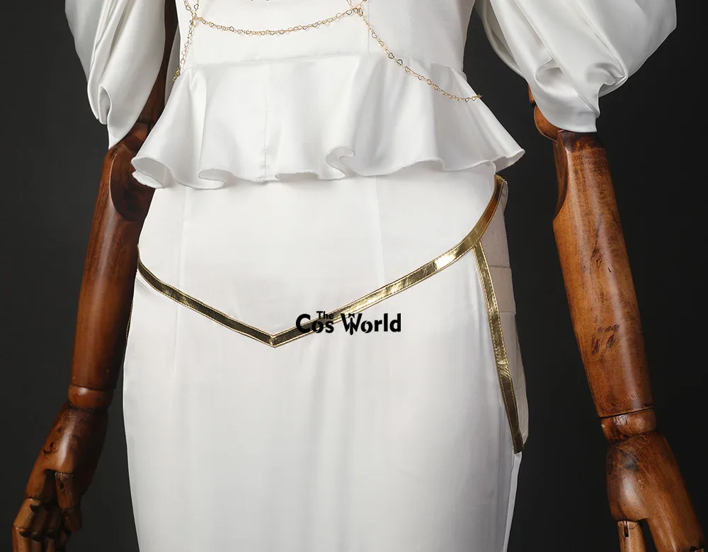 Overlord Albedo White Dress Cosplay Kostüm 22 Overlord Albedo White Dress Cosplay Kostüm 11