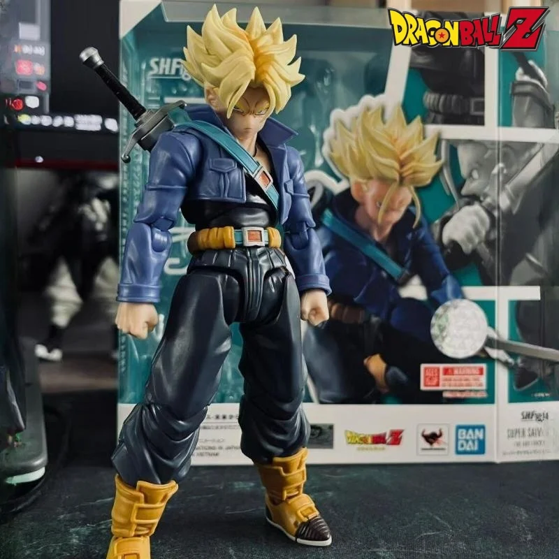 

Shfiguarts Dragon Ball Figure Trunksshf Trunks Boy From Future Collection Model Dbz Toy Anime Action Figures Christmas Gift