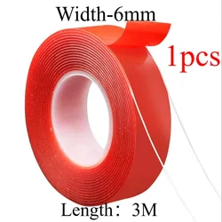 Double - Sided Transparent High - Temperature Resistant Waterproof Adhesive Tape (6X30cm - 1pcs)