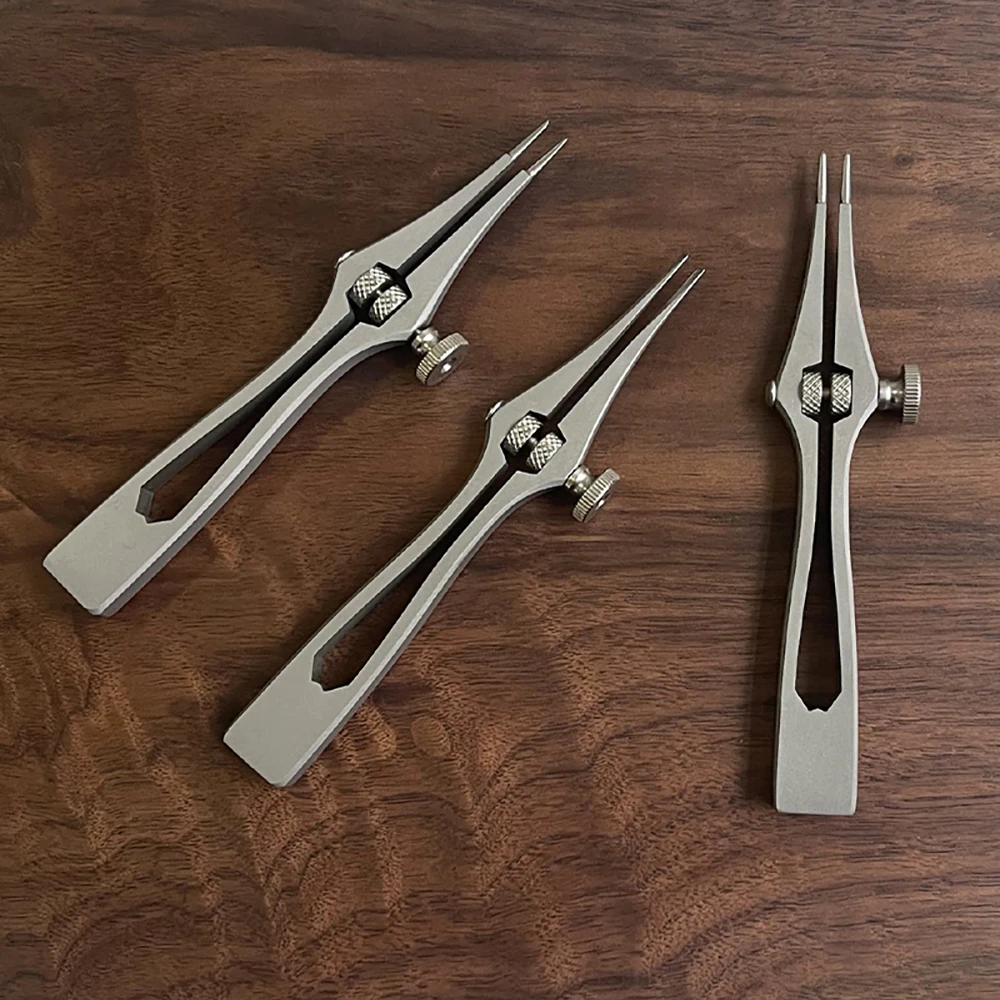 프렌치 타입 수동 구멍 펀처 가죽 끌, 조정 가능한 간격, 수제 가죽 공예, 1-6mm
