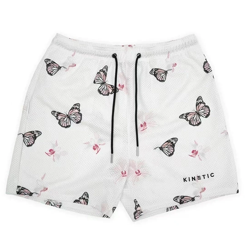 2023 Men's Quick Drying Shorts Fashion Casual Shorts Training Mesh Breathable Men's Shorts Breathable Fashion Beachwear
