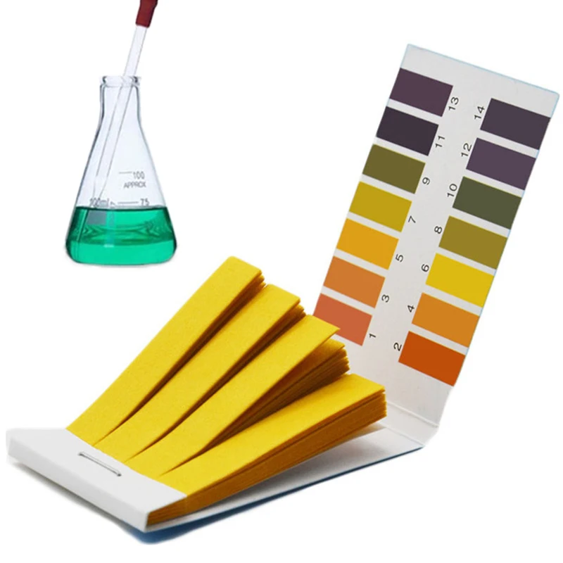 80 Strips PH.1-14 Test Paper Extensive Test Paper Litmus For Aquarium Water Soil Testing Pet Food pH Monitoring
