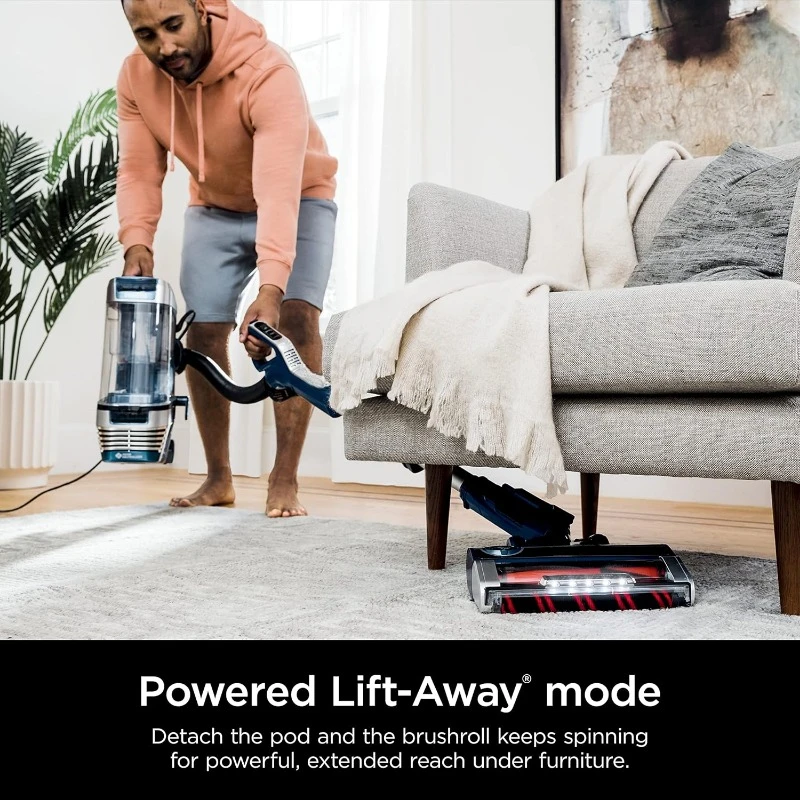 Upright Vacuum with DuoClean PowerFins, HairPro, Powered Lift-Away, Self-Cleaning Brushroll, & Odor Neutralizer Technology,