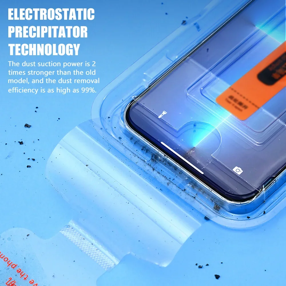 Premium Screen Protector 2-Pack with Advanced Toughened Glass and Bubble-Free Installation Kit