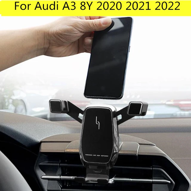 Für audi a3 8y 2020 2021 2022 rotations Smartphone Handy Handy Halter  Entlüftung Sauger Halterung Ständer Autozubehör - AliExpress