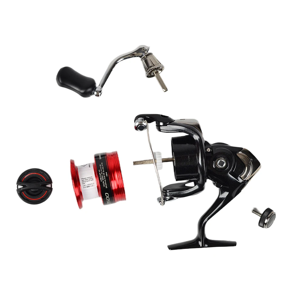 SHIMANO SIENNA Spinning Fishing Reel Seawater/Freshwater  1000FG/2500FG/4000FG Aluminum Spool spinning reel carretilha de pesca