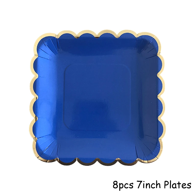 8pcs 7inch Square