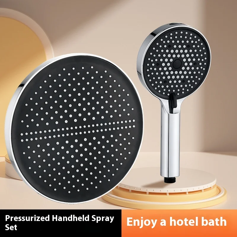 ฝักบัวเหนือศีรษะขนาดใหญ่ ชุดฝักบัว 4 ฟังก์ชั่น ฝักบัวในครัวเรือน ฝักบัวแบบมือถือ ฝักบัวเหนือศีรษะขนาดใหญ่ 1