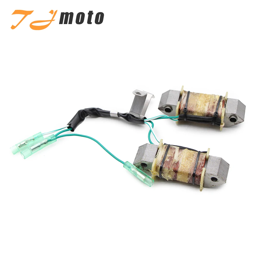 

For Yamaha 9.9HP T9.9 EL/XR F9.9 MS/LH 13.5HP F13.5A EPS/L 15HP F15 PS/LR ES/LH 66M-85533-10 Motorcycle Magneto Stator Coil