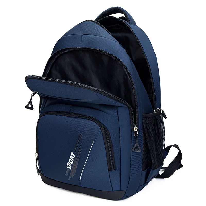 Men's backpack - large capacity, suitable for 15.6-inch laptops, adjustable shoulder strap, perfect for casual commuting and tra