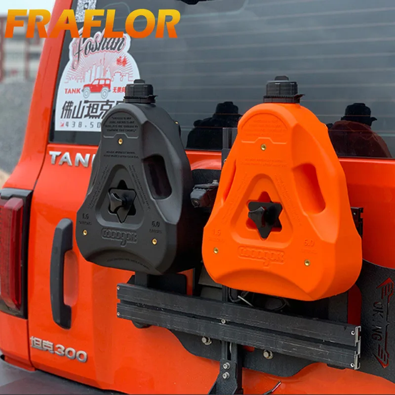 6L Spare Fuel Can Tank Petrol Water Tanks Jerrycan Gas Can Gasoline Oil Container Fuel-jugs Motorcycle Car With Spout