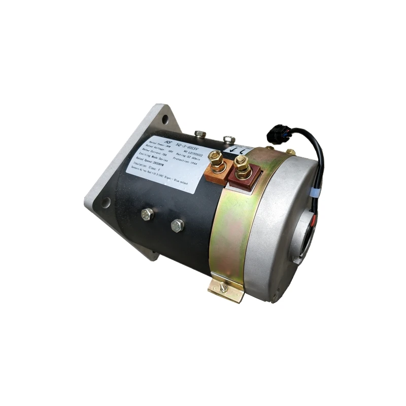 DC 3kw walking motor XQ-3 for electric golf carts and sightseeing vehicles 18 tooth