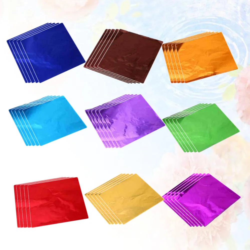 

Colorful Chocolate Wrapping Paper Tea Wrapping Paper Gift Food Package Paper Wedding Party Candy Packaging