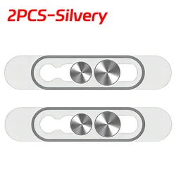 Privacy Front Camera Cover with Dual Slide Design (2PCS - Silvery)
