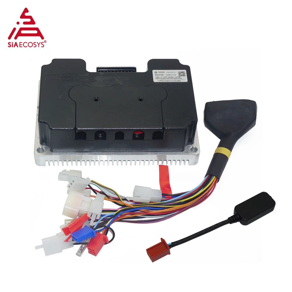 SIAECOSYS SIAYQ72120 with CAN Programmable Electric Motorcycle Controller 72V 120A for High Power Motor curtis 1221m 6701 programmable 48 72v dc series motor controller pump