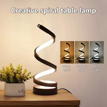 Spiral LED Table Lamp 1